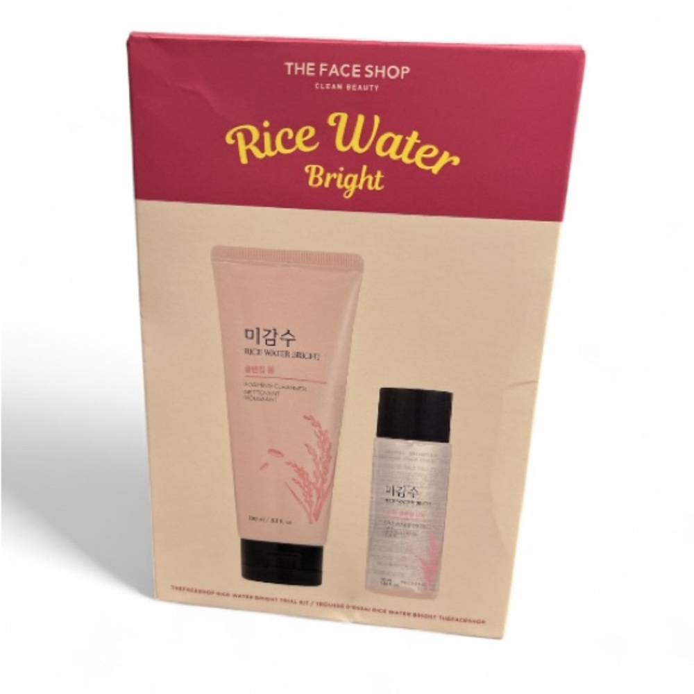 The face Shop Rice Water Bright Face Cleanser Serum choose 1